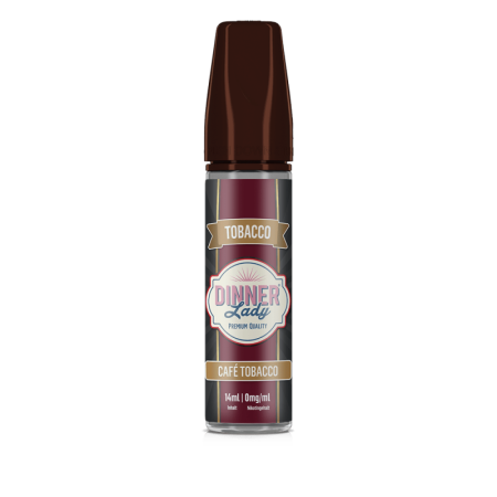 Dinner Lady Longfill - Cafe Tobacco - 14ml Aroma in 60ml Flasche