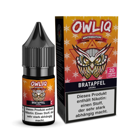 OWLIQ - Bratapfel – Nikotinsalz Liquid – 20mg