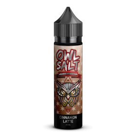 OWL Salt Longfill - Cinnamon Latte 10ml Aroma in 60ml Flasche