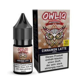 OWLIQ - Cinnamon Latte – Nikotinsalz Liquid – 10mg