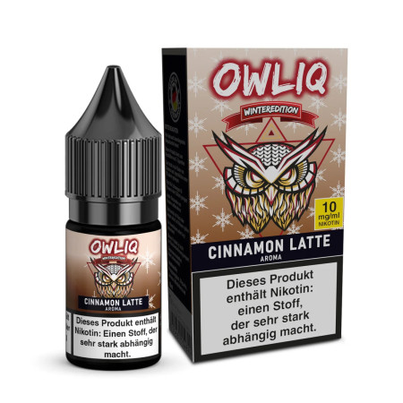 OWLIQ - Cinnamon Latte – Nikotinsalz Liquid – 10mg