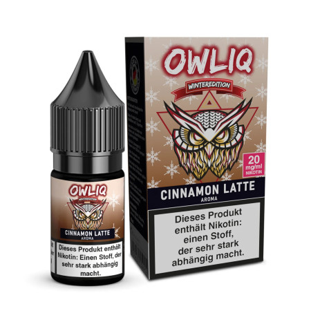 OWLIQ - Cinnamon Latte – Nikotinsalz Liquid – 20mg