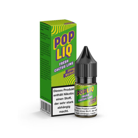 PopLiq - Fresh Cactus Lime – Nikotinsalz Liquid – 20mg