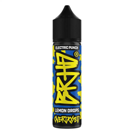 BRHD Electric Punch - Lemon Drops - 10ml Aroma in 60ml Flasche