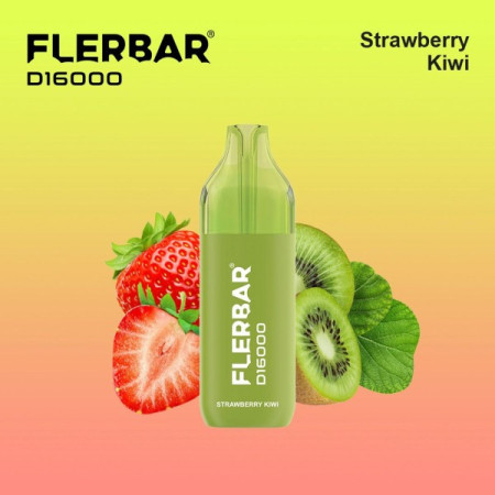 Flerbar - D16000 - Strawberry Kiwi
