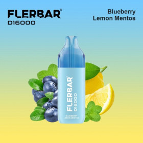 Flerbar - D16000 - Blueberry Lemon Mentos