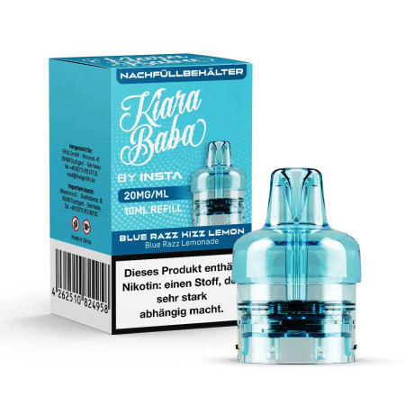 Kiara Baba 10K - Refill Container - Blue Razz Kizz Lemon - 20mg