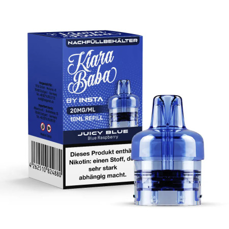 Kiara Baba 10K - Refill Container - Juicy Blue - 20mg
