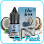 Vip Vape Liquids - Blue Kokos - Nikotinsalz Liquid – 10mg - 5er Pack