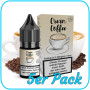 Vip Vape Liquids - Cream Coffee - Nikotinsalz Liquid – 20mg - 5er Pack
