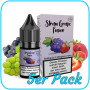 Vip Vape Liquids - Straw Grape Fusion - Nikotinsalz Liquid – 20mg - 5er Pack