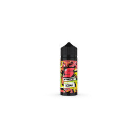 Strapped Overdosed - Strawberry Kiwi - 10ml Aroma in 120ml Flasche