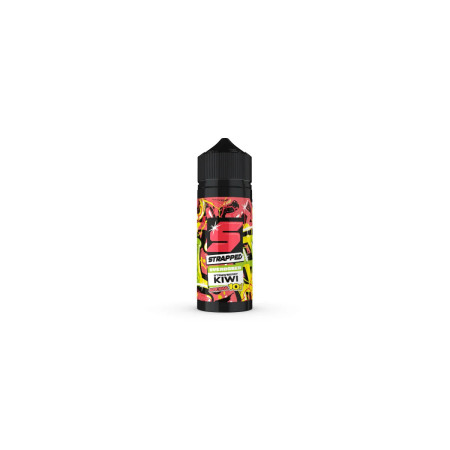 Strapped Overdosed - Strawberry Kiwi - 10ml Aroma in 120ml Flasche
