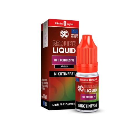 SC - RED LINE – RED BERRIES – Nikotinsalz Liquid – 0mg