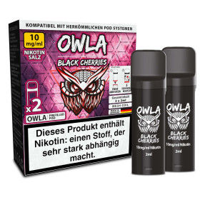 2x OWLA Pod 2ml - Black Cherries 10mg - 2er Pack