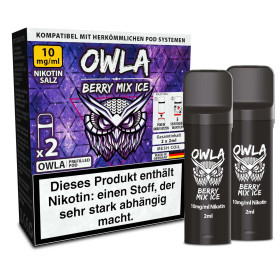 2x OWLA Pod 2ml - Berry Mix Ice 10mg - 2er Pack