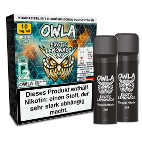 2x OWLA Pod 2ml - Exotic Lemonade 10mg - 2er Pack