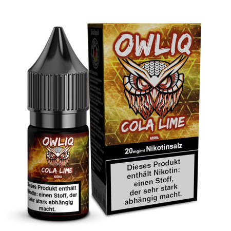 OWLIQ - Cola Lime – Nikotinsalz Liquid – 20mg