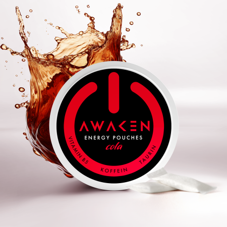 Awaken energy pouches- Cola 50mg