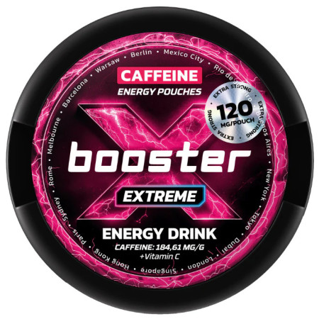 X Booster energy pouches - Energy Drink 120mg