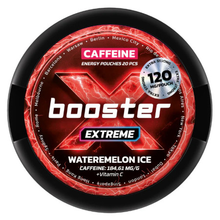 X Booster energy pouches - Watermelon Ice 120mg