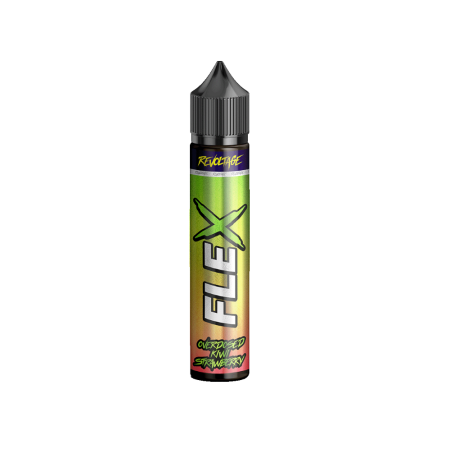 Revoltage FLEX Longfill - Overdosed Strawberry Kiwi - 10ml Aroma in 75ml Flasche