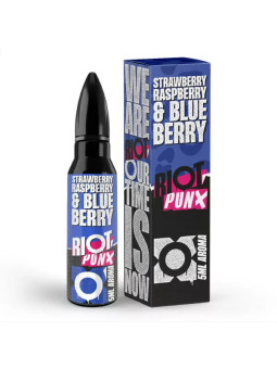 Riot Squad Aroma Longfill - Strawberry, Raspberry & Blueberry - 5 ml in 60 ml Flasche