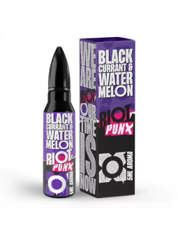 Riot Squad Aroma Longfill - Blackcurrant & Watermelon - 5 ml in 60 ml Flasche