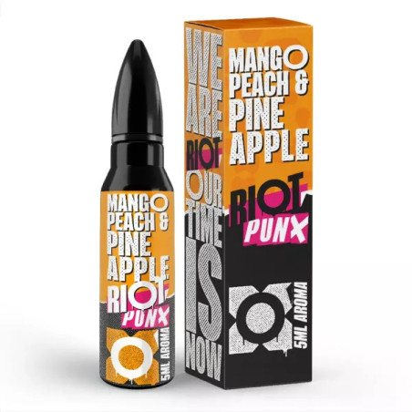 Riot Squad Aroma Longfill - Mango, Peach & Pineapple -  5 ml in 60 ml Flasche