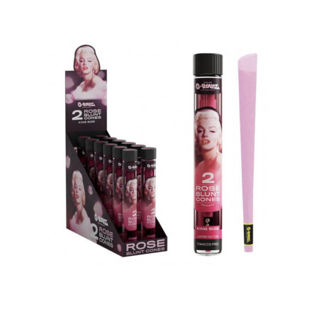 G-ROLLZ " Rosa " Terpene-Infused Herbal Blunts - 2er Pack