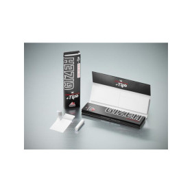 Gizeh Black King Size Slim - je 34 Blatt + 34 Tips