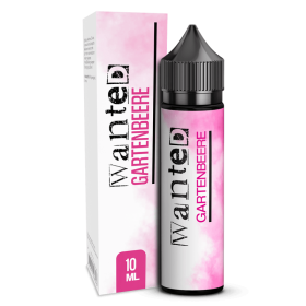 Wanted Longfill - Gartenbeere - 10ml Aroma in 60ml Flasche