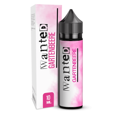 Wanted Longfill - Gartenbeere - 10ml Aroma in 60ml Flasche