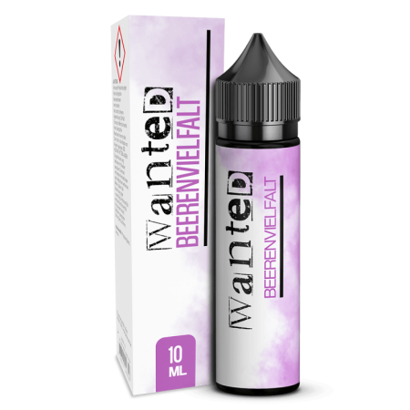 Wanted Longfill - Beerenvielfalt - 10ml Aroma in 60ml Flasche