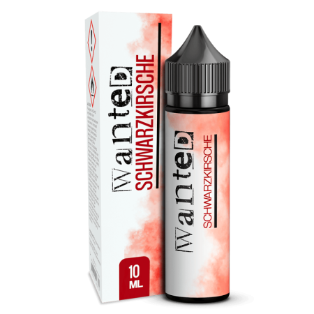 Wanted Longfill - Schwarzkirsche - 10ml Aroma in 60ml Flasche