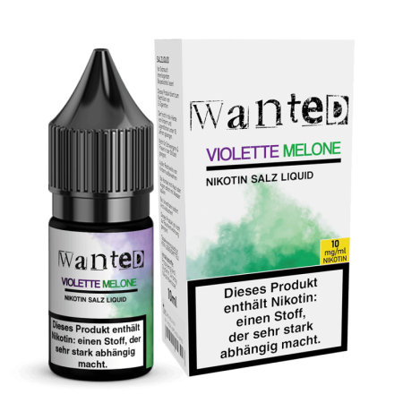 Wanted - violette Melone - Nikotinsalz Liquid – 10mg
