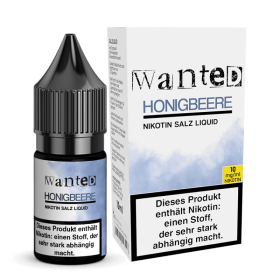 Wanted - Honigbeere - Nikotinsalz Liquid – 10mg