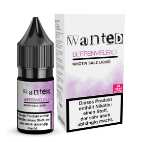Wanted - Beerenvielfalt - Nikotinsalz Liquid – 20mg