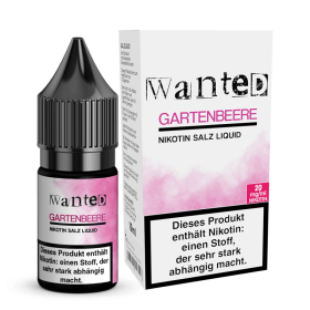 Wanted - Gartenbeere - Nikotinsalz Liquid – 20mg