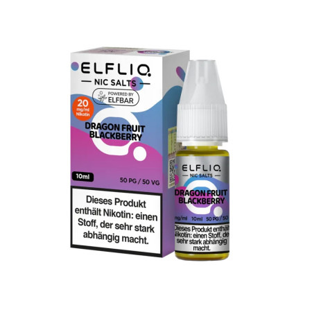 ELFLIQ - Dragon Fruit Blackberry - Nikotinsalz Liquid - 20mg