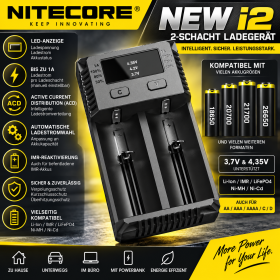 Ladegerät Nitecore I2 – Bild 5