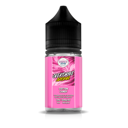Dinner Lady Overdrive Cotton Candy Longfill – 3ml Aroma in 30ml