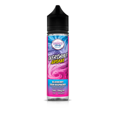 Dinner Lady Overdrive Blueberry Sour Raspberry Longfill – 5ml Aroma in 60ml