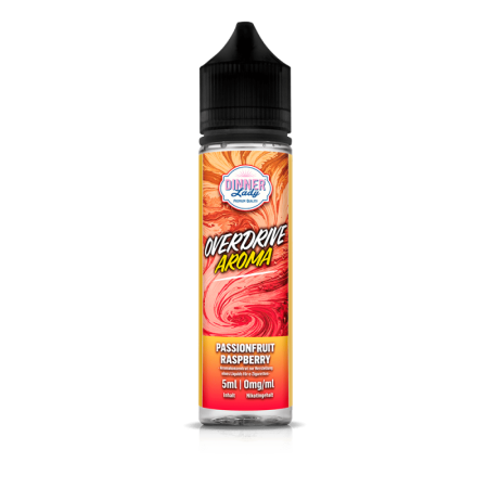 Dinner Lady Overdrive Passionfruit Raspberry Longfill – 5ml Aroma in 60ml