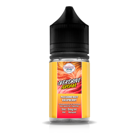 Dinner Lady Overdrive Passionfruit Raspberry Longfill – 3ml Aroma in 30ml