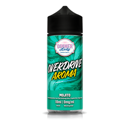 Dinner Lady Overdrive Mojito Longfill – 10ml Aroma in 120ml