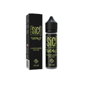SiC! - Longfills 10 ml - Elderflower Tea Ice - 10ml Aroma in 60ml