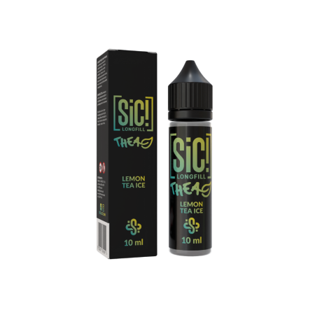 SiC! - Longfills 10 ml - Lemon Tea Ice - 10ml Aroma in 60ml