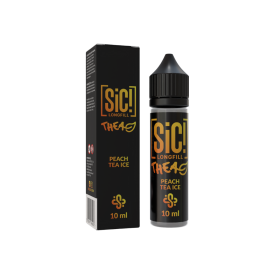 SiC! - Longfills 10 ml - Peach Tea Ice - 10ml Aroma in 60ml