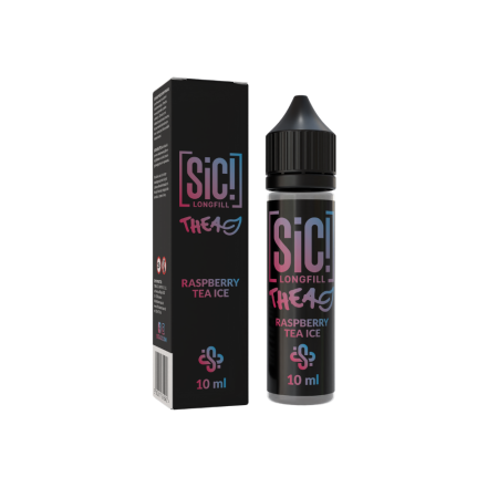 SiC! - Longfills 10 ml - Raspberry Tea Ice - 10ml Aroma in 60ml